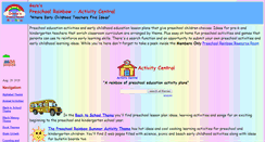 Desktop Screenshot of preschoolrainbow.org